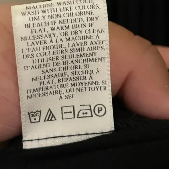 A.L.C Black Sally Ruched T Shirt Mini Dress Size Small - Picture 7 of 7